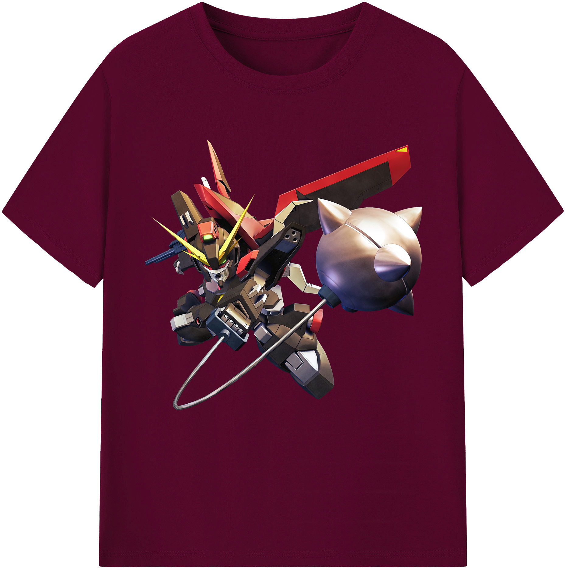 （画像用） 機動戦士ガンダム Mobile Suit Gundam レディースカジュアルプリントTシャツ（綿100％）